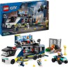LEGO - City Camion Laboratorio Mobile della Polizia, con Veicolo Quad Bike da Costruire e Minifigure di 2 Agenti, 1 Scienziato e