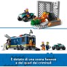 LEGO - City Camion Laboratorio Mobile della Polizia, con Veicolo Quad Bike da Costruire e Minifigure di 2 Agenti, 1 Scienziato e