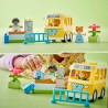 LEGO - DUPLO Lo Scuolabus, Gioco Educativo per Aiutare a Sviluppare le Abilità Sociali e Motorie con Veicolo e Personaggi, 10988