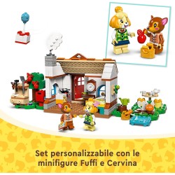 LEGO - Animal Crossing Benvenuta, Fuffi! Casa Giocattolo da Costruire, con 2 Personaggi di Animali della Serie di Videogiochi, 7