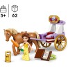 LEGO - Disney Princess La Carrozza dei Cavalli di Belle, da 5 Anni con Mini Bambolina e Cavallo, dal Film La Bella e la Bestia, 