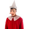 Carnival Toys - Maschera di Pinocchio con naso amovibile per adulto - Multicolore - Taglia Unica, 00206