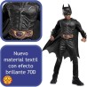 Rubies - Costume Batman Black Line Bimbo M (5/7 anni), Comprende Tuta con Petto Muscoloso, Mantello e Maschera, RU702362-M