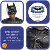 Rubies - Costume Batman Black Line Bimbo S (3/4 anni), Comprende Tuta con Petto Muscoloso, Mantello e Maschera, RU702362-S