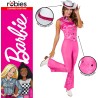 Rubies - Costume ufficiale Barbie da Cowgirl, da donna, per adulti, Tg. M, 1001080-M