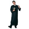 Rubies - Vestito Prete Adulto, 55020