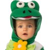 Rubies - Costume Rana per bambini, tutina, cappello e pantaloni con piedi, Tg. T (1/2 anni), 700908-T
