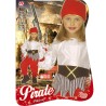 Widmann - Costume Piratessa per Bambini 110 cm (3/4 anni), 43809