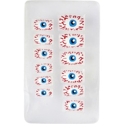 Widmann - Set 12 Unghie Occhi Autoadesivi, Cosmetici Donna, Multicolore, 05362