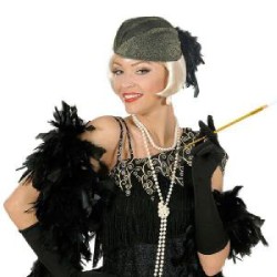 Widmann - Cappello "LILLY" Rivestito in Lurex, 2 Assortimenti (Oro/Argento), 2550L