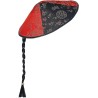 Widmann - Cappello da Cinese con Treccia, in raso, taglia unica, 2595C