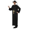 Widmann - Costume da Prete Tunica, Collana con Croce, Taglia M, 94872