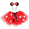 Widmann - Costume Topina (Tutu, Orecchie) (110 Cm - 3/4 Anni) Party E Carnevale per Bambini, 96531