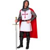 Widmann - Costume Cavaliere Templare, armatura cavaliere, medievale, costume da fiaba, Tg. XL Adulto, 27904