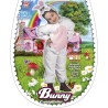 Widmann - Costume Coniglietto Tg. (104 cm - 2/3 anni), (costume, copricapo con maschera), 36047