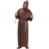 Widmann - Costume Frate Adulto, tunica con cappuccio, Taglia XXL, 39024