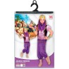 Widmann - Principessa Araba Tg. (140 cm - 8/10 anni), (camicetta con gilet, pantaloni, cintura, braccialetti, copricapo con velo