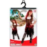Widmann - Costume da Pirata per bambini Tg. (140 cm - 8/10 anni), bucaniere, 05597