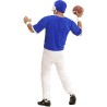 Widmann - Costume Per Adulti American Football Player Blu, Tg. XL (tuta, casco), 03924