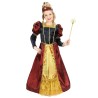 Widmann - Costume da Principessa Regale per bambine (Royalty) Tg. (140 cm - 8/10 anni), vestito con cerchio, copricapo, 58677