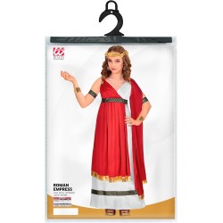 Widmann - Costume da Imperatrice Romana per bambini Tg. (140 cm - 8/10 anni), 09107