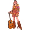 Widmann - Costume Hippie, flower girl, flower power, costume da donna Tg. L, 18893