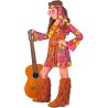 Widmann - Costume Hippie bambina Tg. (158 cm - 11/13 anni), vestito, fascia per testa, copristivali, 18898