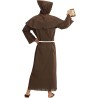 Widmann - Costume Frate Adulto Tg. XL, tunica, cappuccio, cintura, 65724
