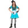 Widmann - Costume da Ragazza del Paese delle Meraviglie per bambini Tg. (140 cm - 8/10 anni), fiaba, 60257