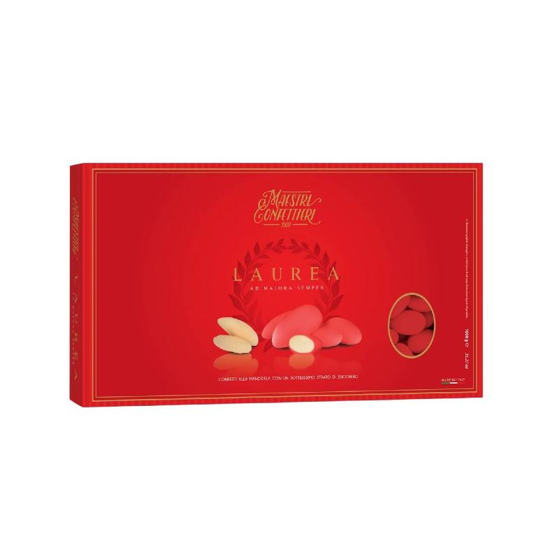 MAXTRIS Confetti Rossi alla Mandorla 1 Kg. - MAX089 MAXTRIS Confetti Rossi alla Mandorla 1 Kg. - MAX089