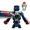 LEGO 76296 Marvel Nuovo Personaggio Costruibile di Captain America, Action Figure Giocattolo, Supereroe Snodabile da Collezione 