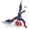 LEGO 76296 Marvel Nuovo Personaggio Costruibile di Captain America, Action Figure Giocattolo, Supereroe Snodabile da Collezione 