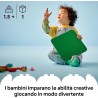 LEGO 10460 DUPLO Classic Base Verde, Set Piastra Giocattolo per Mattoncini da 16x16 Bottoncini per Costruzioni Creative, Piccoli