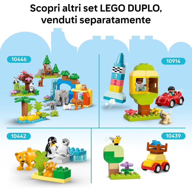 LEGO 10460 DUPLO Classic Base Verde, Set Piastra Giocattolo per