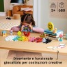 LEGO 11042 Classic Scatola della Felicità Creativa, Set di Costruzioni con 680 Mattoncini Colorati, Giochi Creativi e di Fantasi