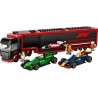LEGO City 60445 - Autotrasportatore F1 con Monoposto RB20 e AMR24 F1 - Camion Giocattolo da Costruire con 2 Modelli di Auto da C