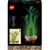 LEGO Botanicals 10344 - Bambù del Buon Auspicio - Pianta Artificiale per Arredamento Interno con Vaso Finto, Decorazione di Casa