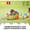 LEGO DUPLO 10428 - Grande Treno Comunitario Interattivo, Giochi Educativi, Giocattolo con Stazione, Binari e Mattoncini Multifun
