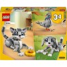 LEGO Creator 31163 - 3 in 1 Gatto Giocoso Giocattolo - Si Trasforma in Piccione o in Cane - Animali da Costruire - Idea Regalo d