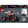 LEGO Technic 42200 - Pull-Back ThunderROARus, Monster Truck Giocattolo da Costruire, Idea Regalo di Compleanno per i Fan dei Vei