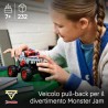 LEGO Technic 42200 - Pull-Back ThunderROARus, Monster Truck Giocattolo da Costruire, Idea Regalo di Compleanno per i Fan dei Vei