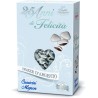 CRISPO Confetti Cuoricini Argento 500gr 25 ANNI DI FELICITA, 010241128