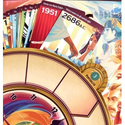 Asmodee - Trekking Through History, Gioco da Tavolo, 1-4 Giocatori, 10+ Anni, Edizione in Italiano