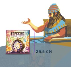 Asmodee - Trekking Through History, Gioco da Tavolo, 1-4 Giocatori, 10+ Anni, Edizione in Italiano