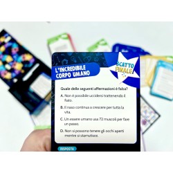 Asmodee QNS? Quanto ne sai da 1 a 10? Gioco da tavolo, 10+ Anni, 2-6 Giocatori, Edizione in Italiano