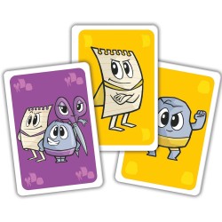 Clementoni - Sasso Carta Forbici, Mazzo di 40 Carte Illustrate, Gioco di Strategia per Bambini 5+ Anni, 2-4 Giocatori, Idea Rega