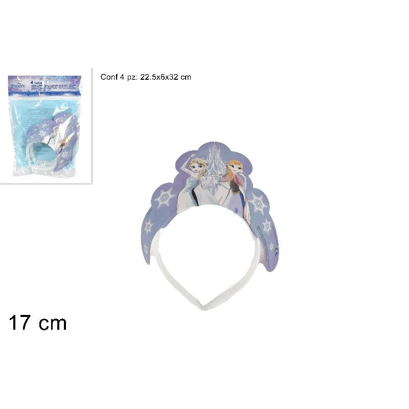 Cerchietti Set 4 Pezzi Frozen
