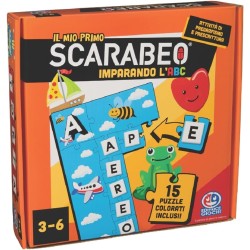 Spin Master - Games Editrice Giochi, Il Mio Primo Scarabeo Puzzle, Imparando l ABC, Gioco per Apprendimento di Lettere e Parole,