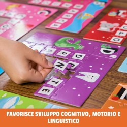 Spin Master - Games Editrice Giochi, Il Mio Primo Scarabeo Puzzle, Imparando l ABC, Gioco per Apprendimento di Lettere e Parole,