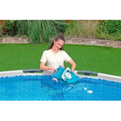 Bestway 58765 - Robot Pulitore Aquatronix G200 a Batteria per Piscina